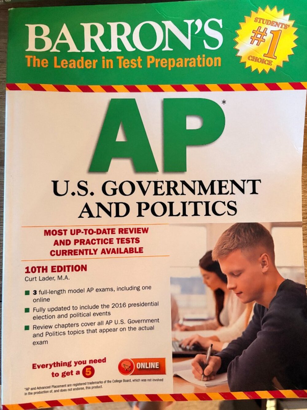 Barron's AP U.S. Government and Politics